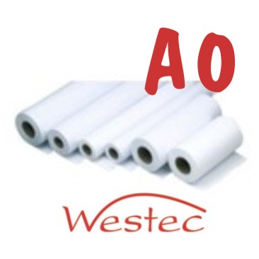[Westec Supplies - Plan Printer Tracing Paper Rolls 90gm 841mm]