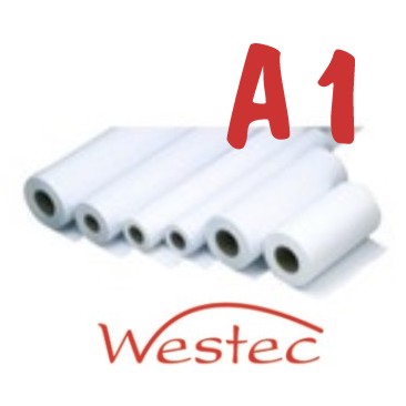 [Westec Supplies - Plan Printer Tracing Paper Rolls 90gm 594mm]